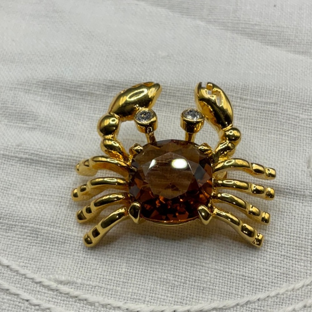 Vintage  Butler Crab Brooch.